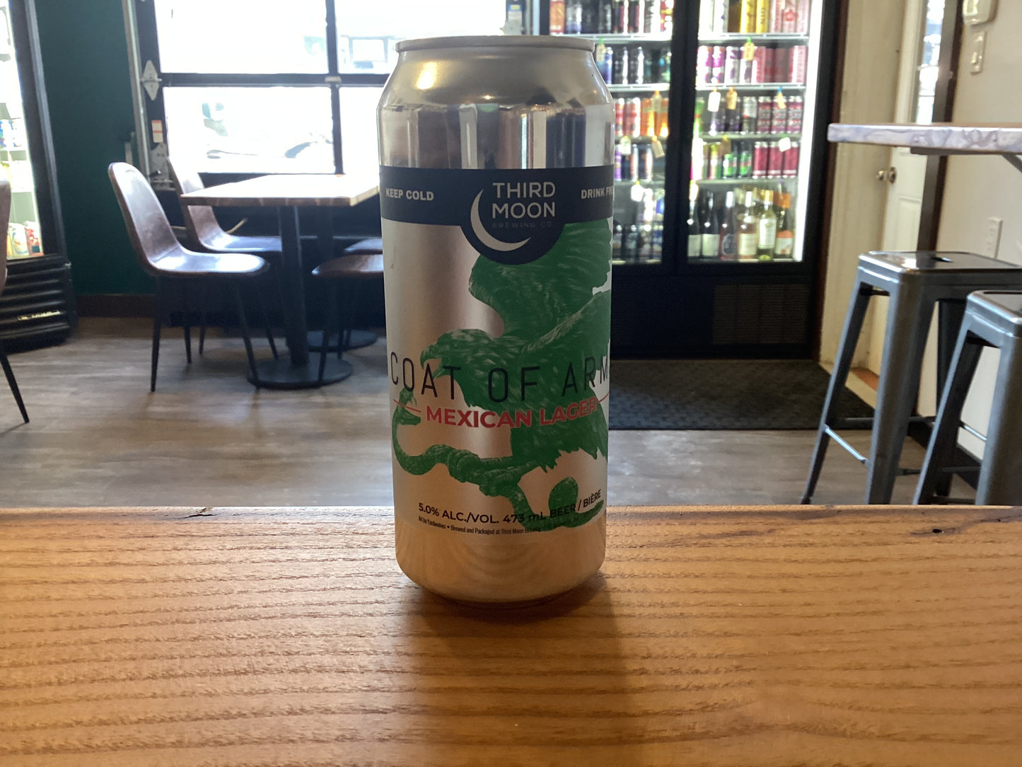 THIRD MOON COAT OF ARMS MEXICAN LAGER 473 ML