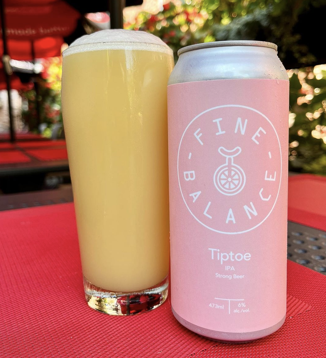FINE BALANCE BREWING TIPTOE 473mL The Outpost Bottle Shop