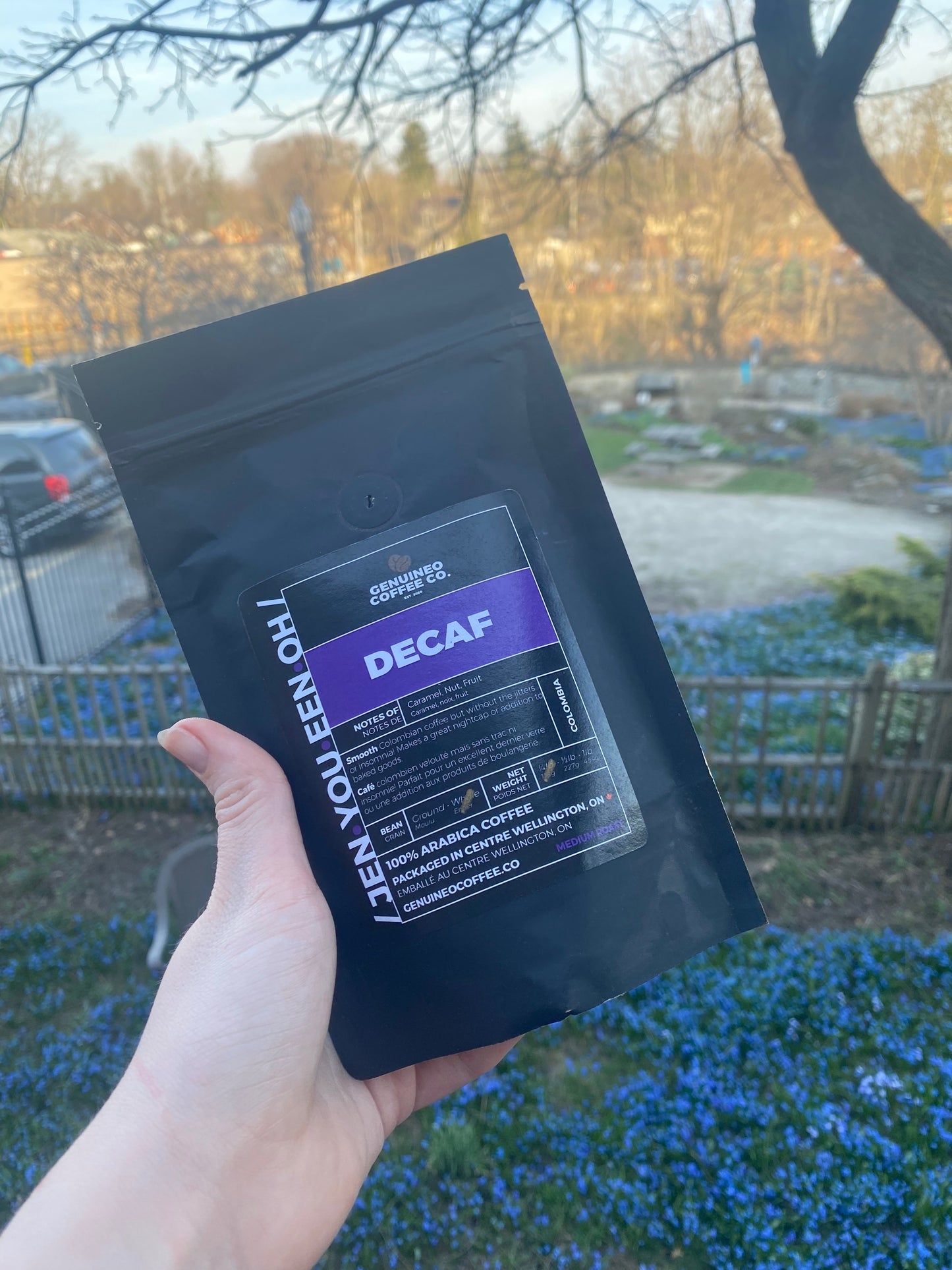 GENUINEO COFFEE CO. Decaf Coffee (1/4 lb)