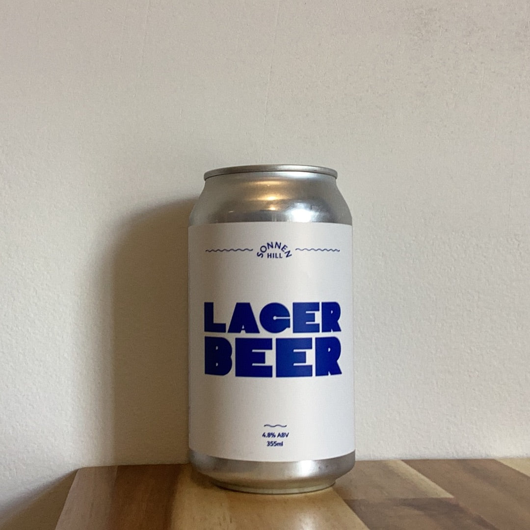 SONNEN HILL LAGER BEER 355mL