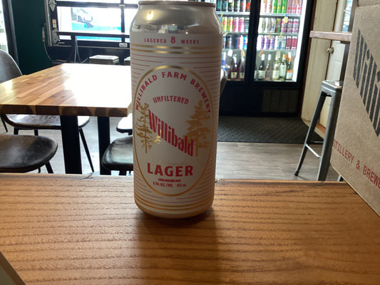 WILLIBALD UNFILTERED LAGER 473 ML