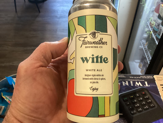 FAIRWEATHER WITTE WHITE ALE 473 ML