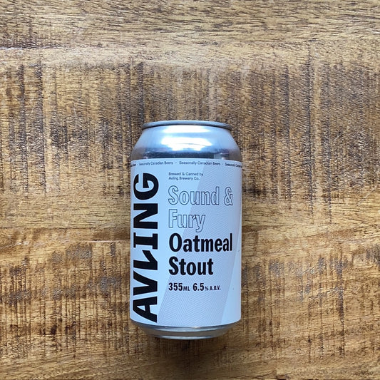 AVLING BREWERY - SOUND AND FURY OATMEAL STOUT 355mL