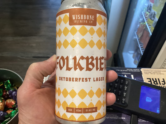 WISHBONE FOLKBIER OKTOBERFEST LAGER 473 ML