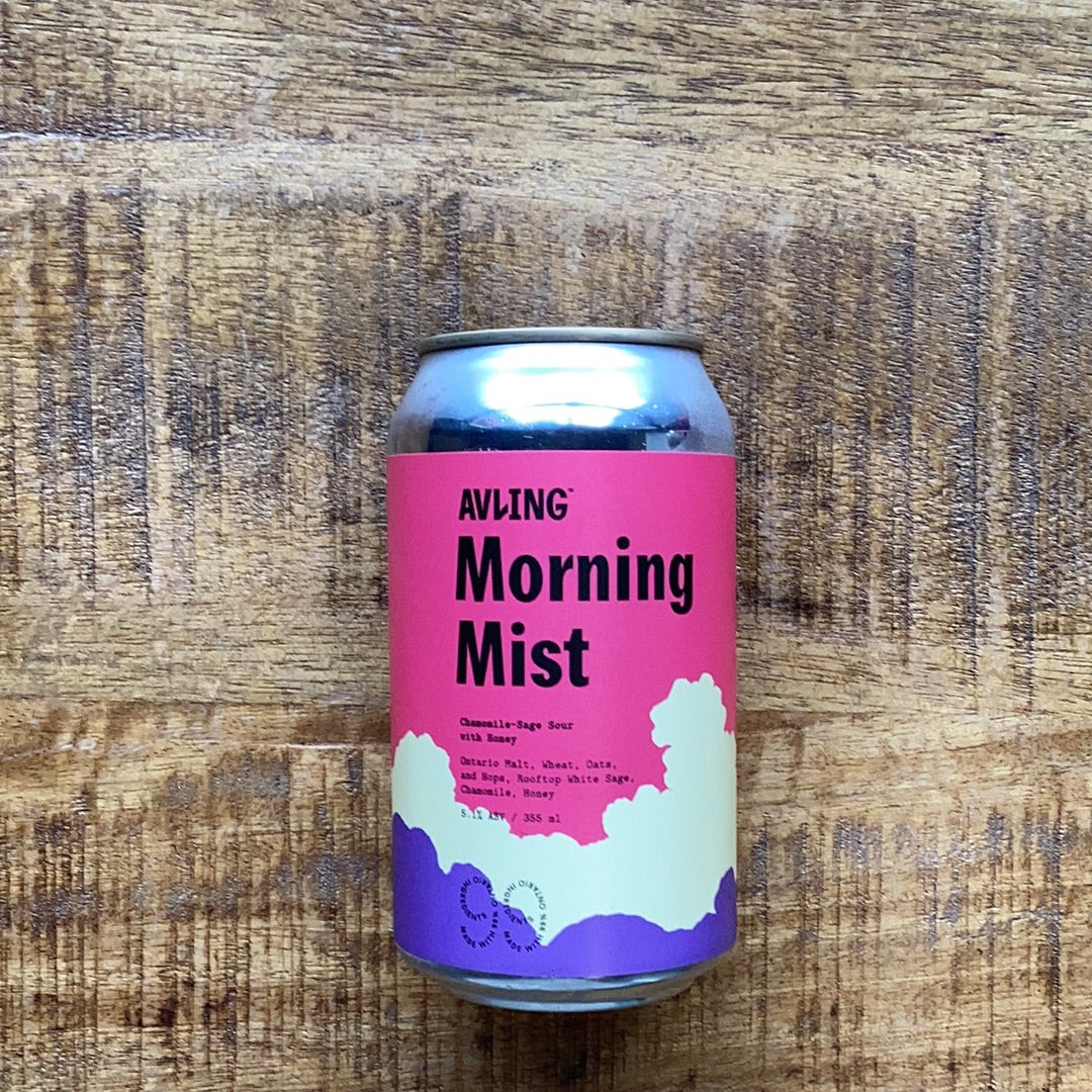 AVLING BREWERY - MORNING MIST CHAMOMILE SAGE SOUR 355mL