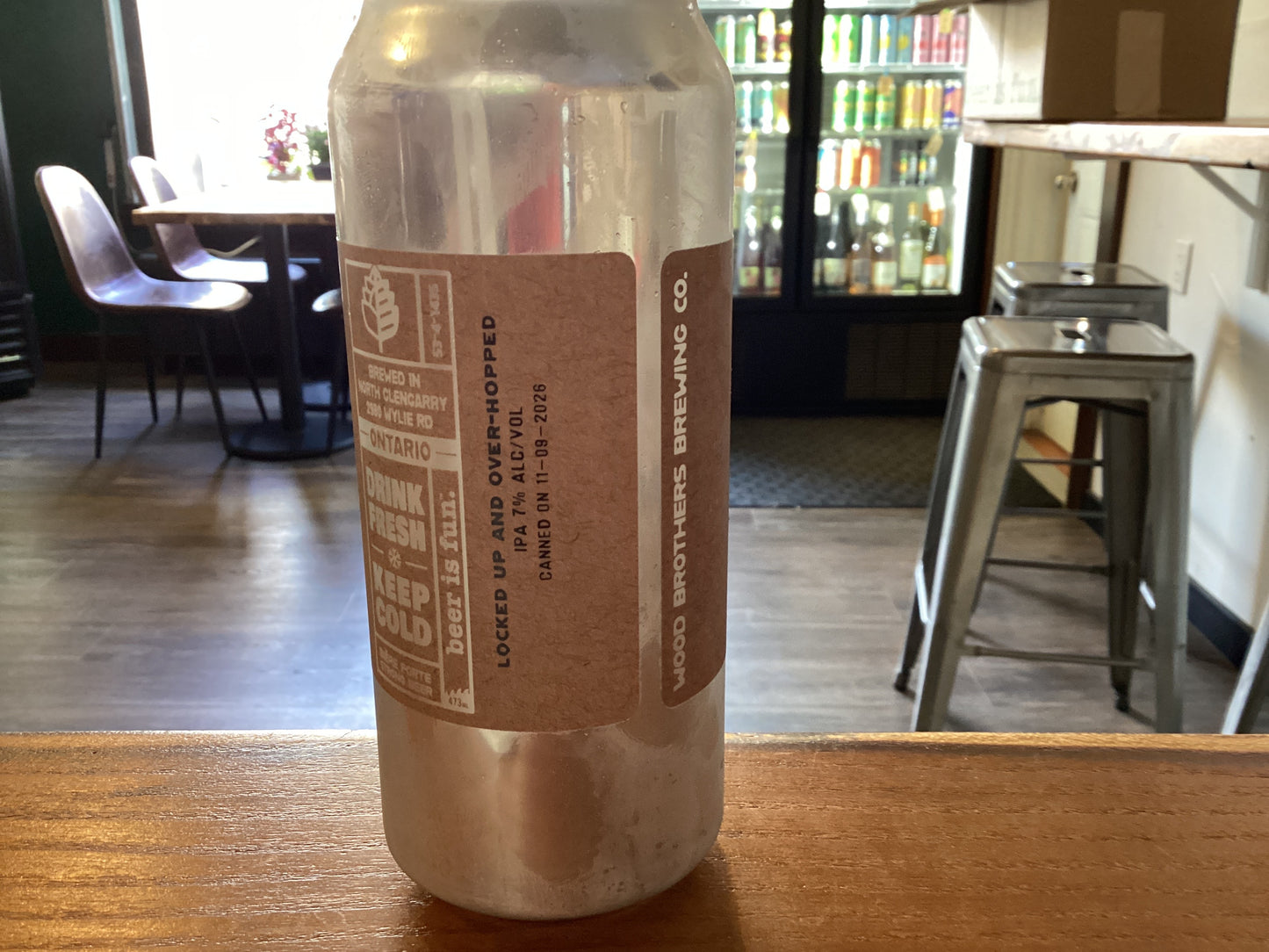 WOOD BROTHERS LOCKED UP AND OVER HOPPED HAZY IPA 473 ML