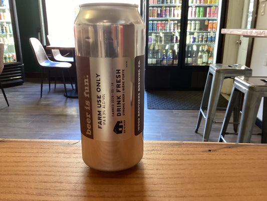 WOOD BROTHERS FARM USE ONLY HAZY IPA 473 ML