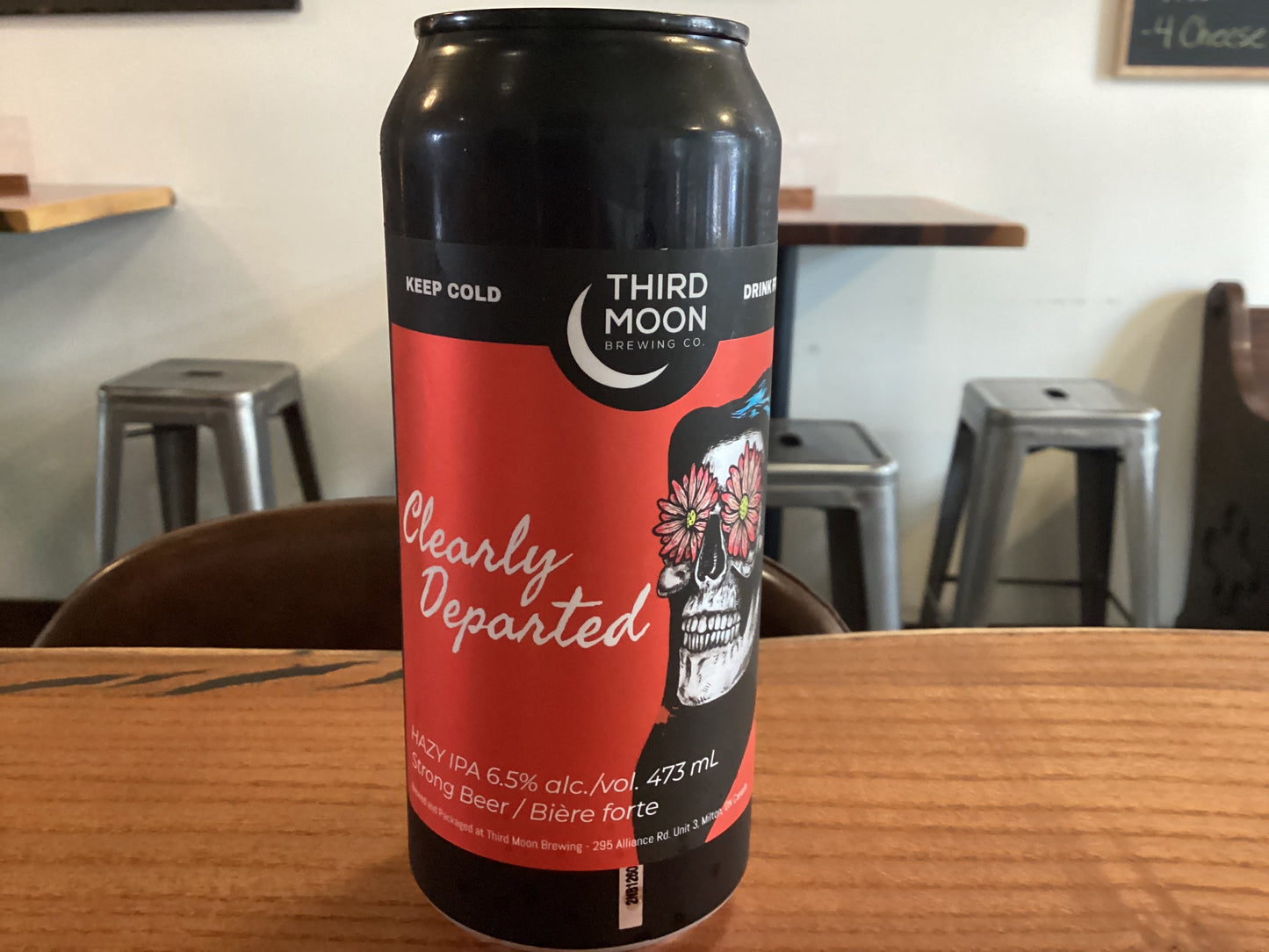 THIRD MOON CLEARLY DEPARTED HAZY IPA 473 ML