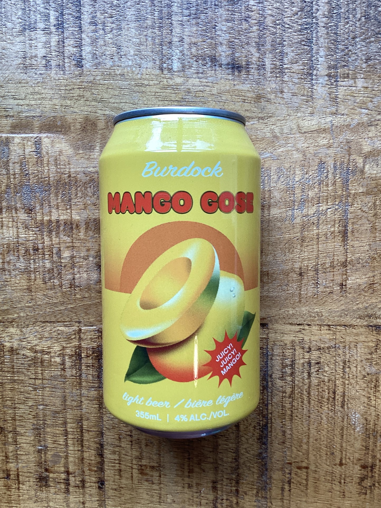 BURDOCK BREWERY MANGO GOSE 355mL