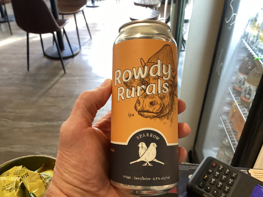 SPARROW ROWDY RURALS IPA 473 ML