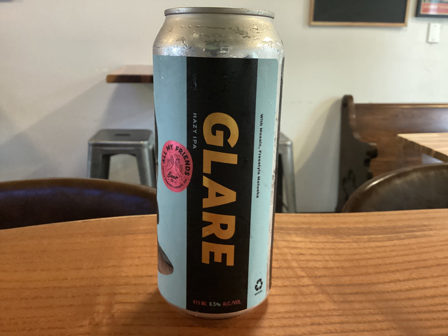 ALL MY FRIENDS GLARE HAZY IPA 473 ML