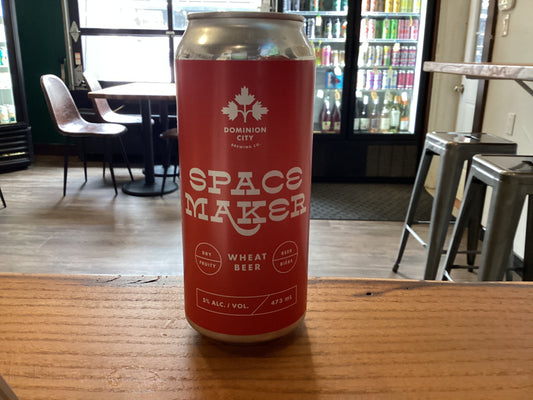 DOMINION CITY SPACE MAKER WHEAT BEER 473 ML