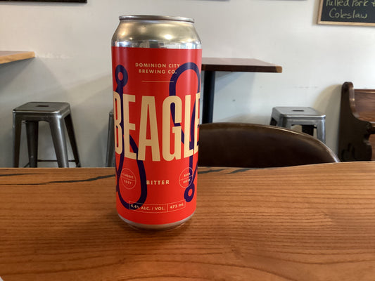 DOMINION CITY BEAGLE BITTER 473 ML