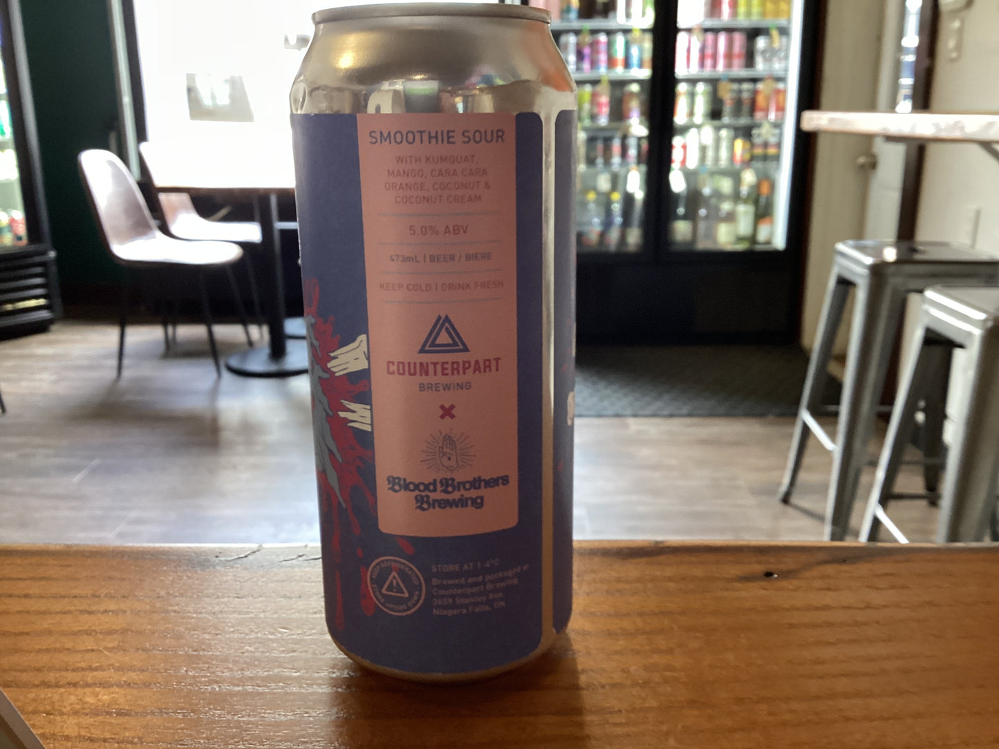 COUNTERPART/BLOOD BROTHERS HALF ZOMBIE SMOOTHIE SOUR 473 ML