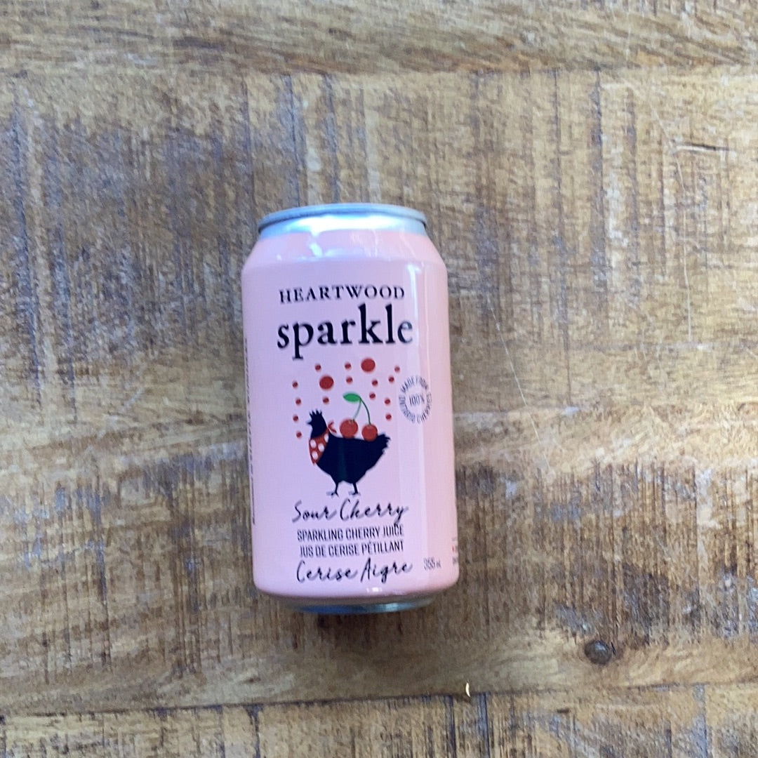 HEARTWOOD NON ALC. SPARKLE SOUR CHERRY CIDER 355mL