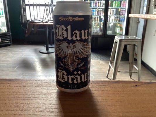 BLOOD BROTHERS BLAU BRAU PILSNER 473 ML