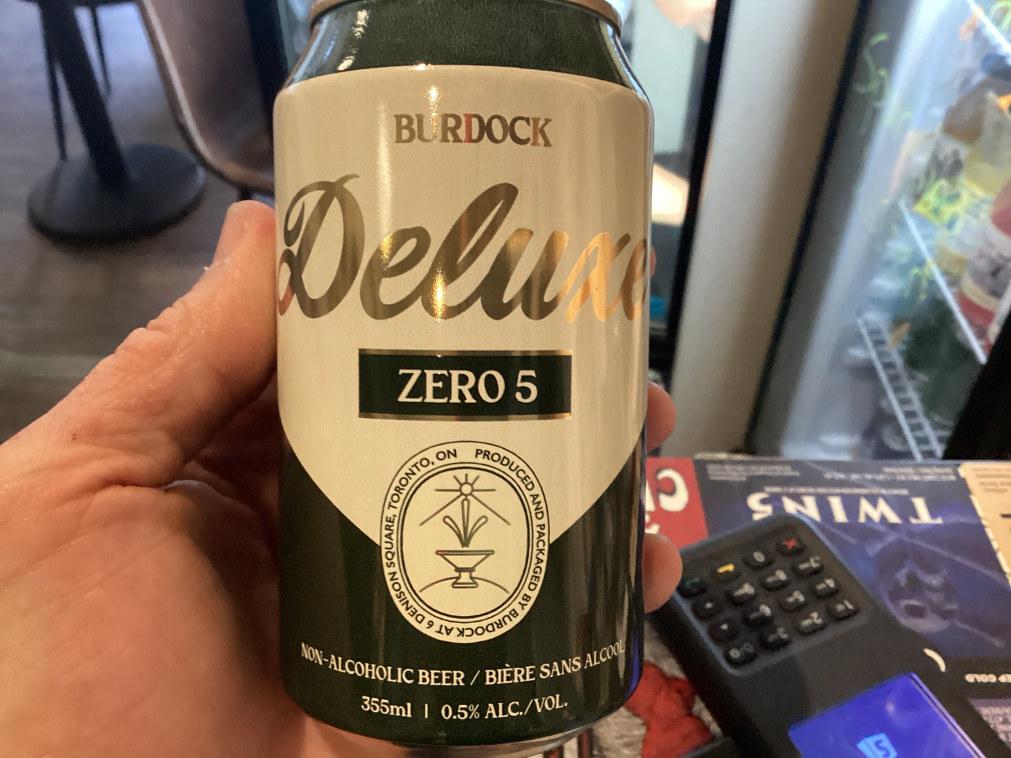 BURDOCK DELUXE ZERO 5 NON-ALC LAGER 355 ML