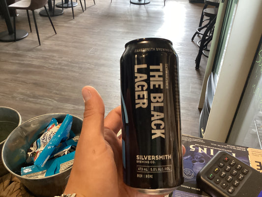 SILVERSMITH THE BLACK LAGER 473mL