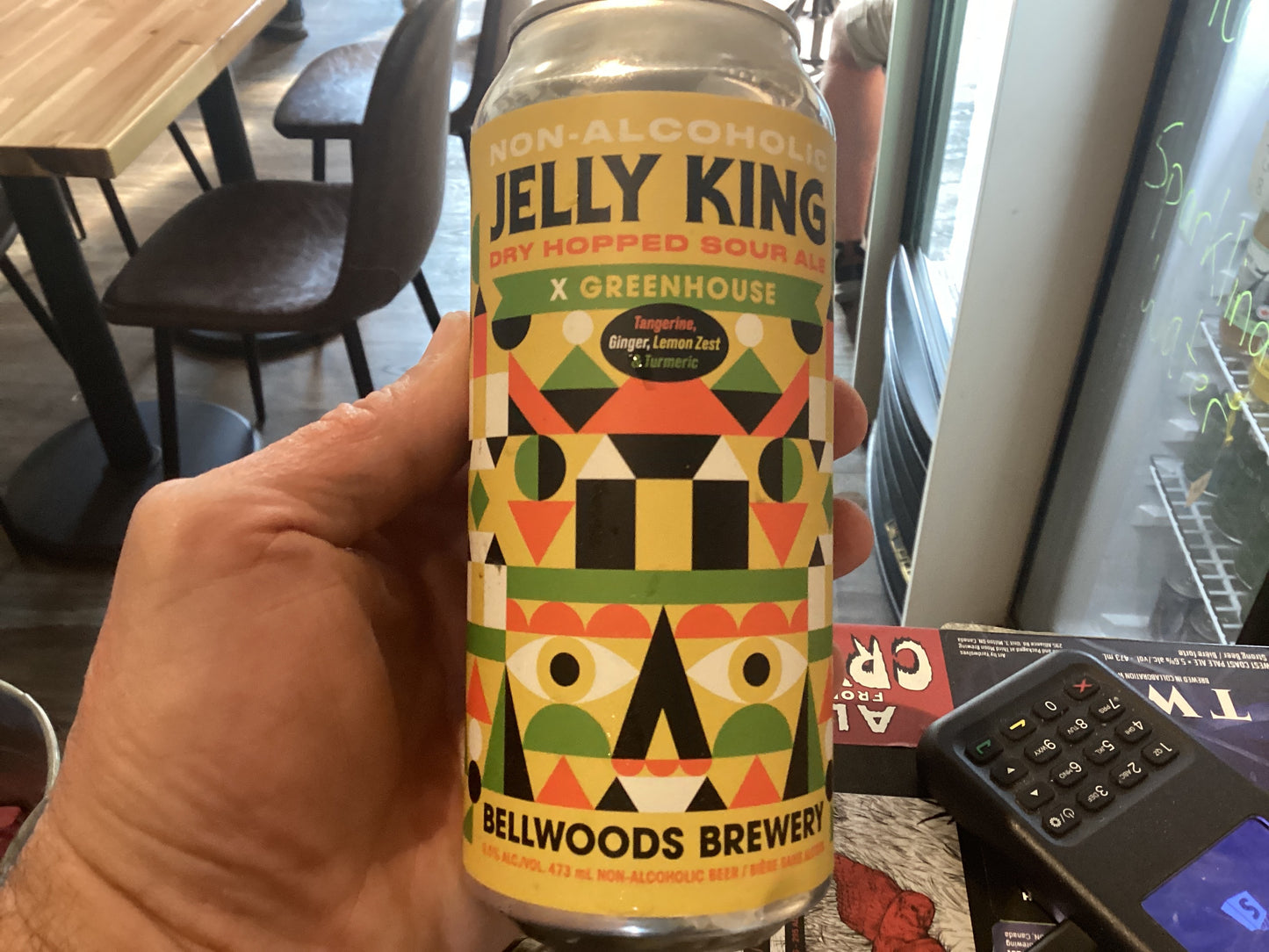 BELLWOODS JELLY KING GREENHOUSE NON-ALC SOUR 473 ML