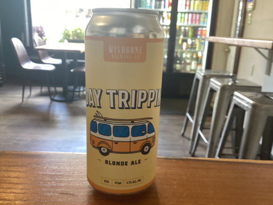 WISHBONE DAY TRIPPIN’ BLONDE ALE 473 ML