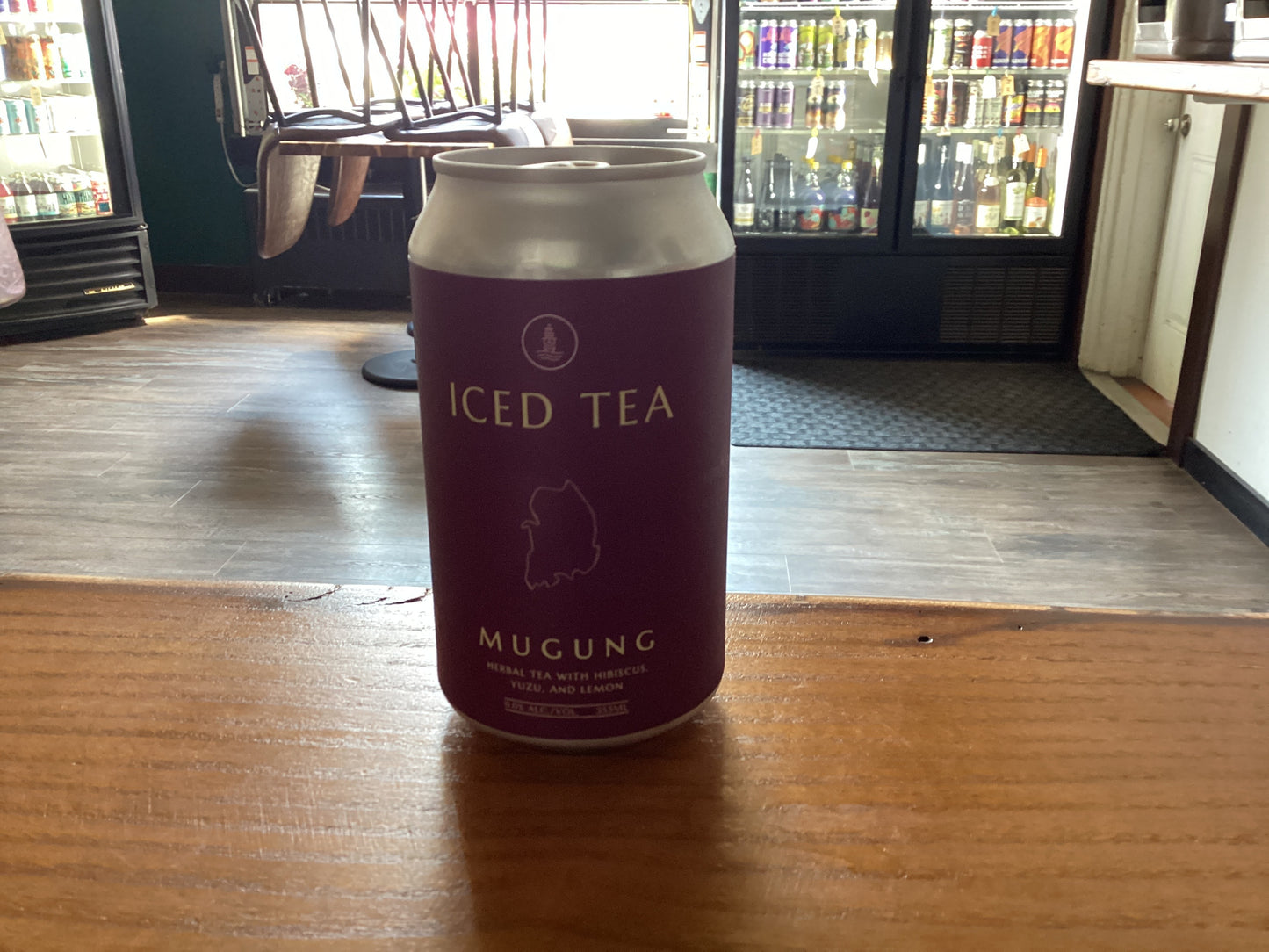 GODSPEED MUGUNG HERBAL TEA WITH HIBISCUS, YUZU AND LEMON 355 ML