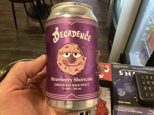 RORSCHACH DECADENCE STRAWBERRY SHORTCAKE STOUT 355 ML