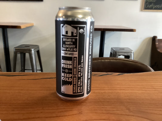 WOOD BROTHERS EPIC FALL HAZY IPA 473 ML