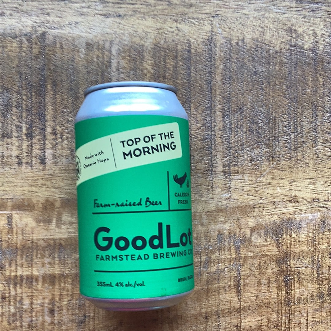 GOODLOT BREWING TOP OF THE MORNING STOUT 355mL