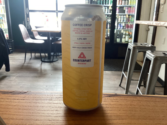 COUNTERPART COFFEE CRISP ROLLER OATMEAL STOUT 473 ML