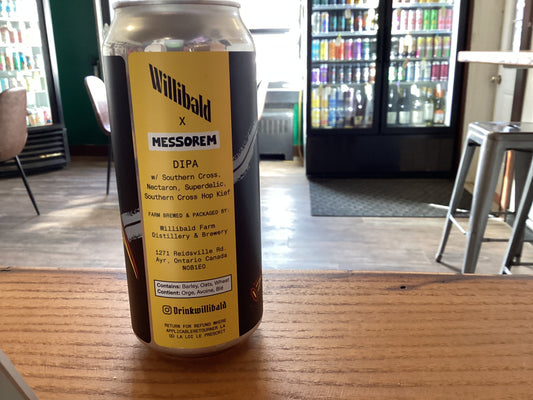 WILLIBALD MESSOREM CLOAK & DAGGER HAZY DIPA 473 ML