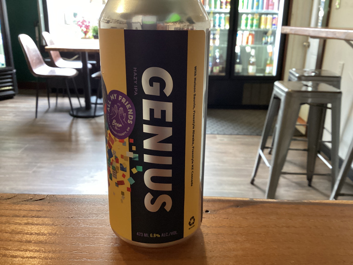 ALL MY FRIENDS GENIUS HAZY IPA 473 ML