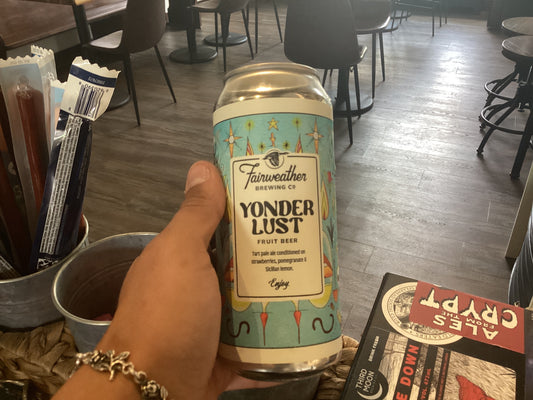 FAIRWEATHER YONDER LUST FRUIT BEER 473mL