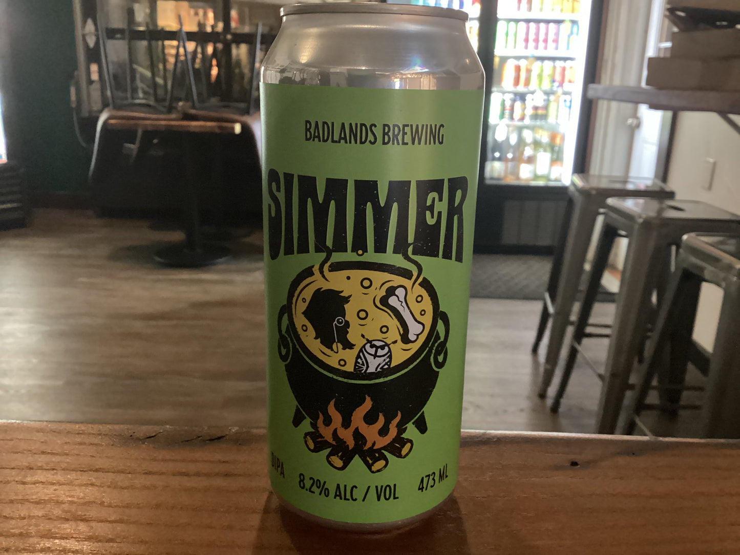 BADLANDS/BREWSKEY/BAD BONES SIMMER (2026) HAZY DIPA 473 ML