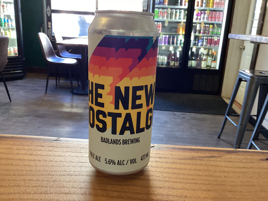 BADLANDS THE NEW NOSTALGIA HAZY PALE ALE 473 ML