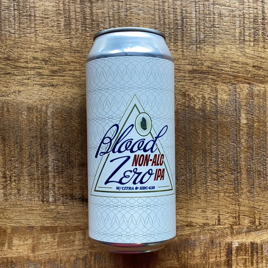 BLOOD BROTHERS BREWING Blood Zero NON ALC IPA 473mL
