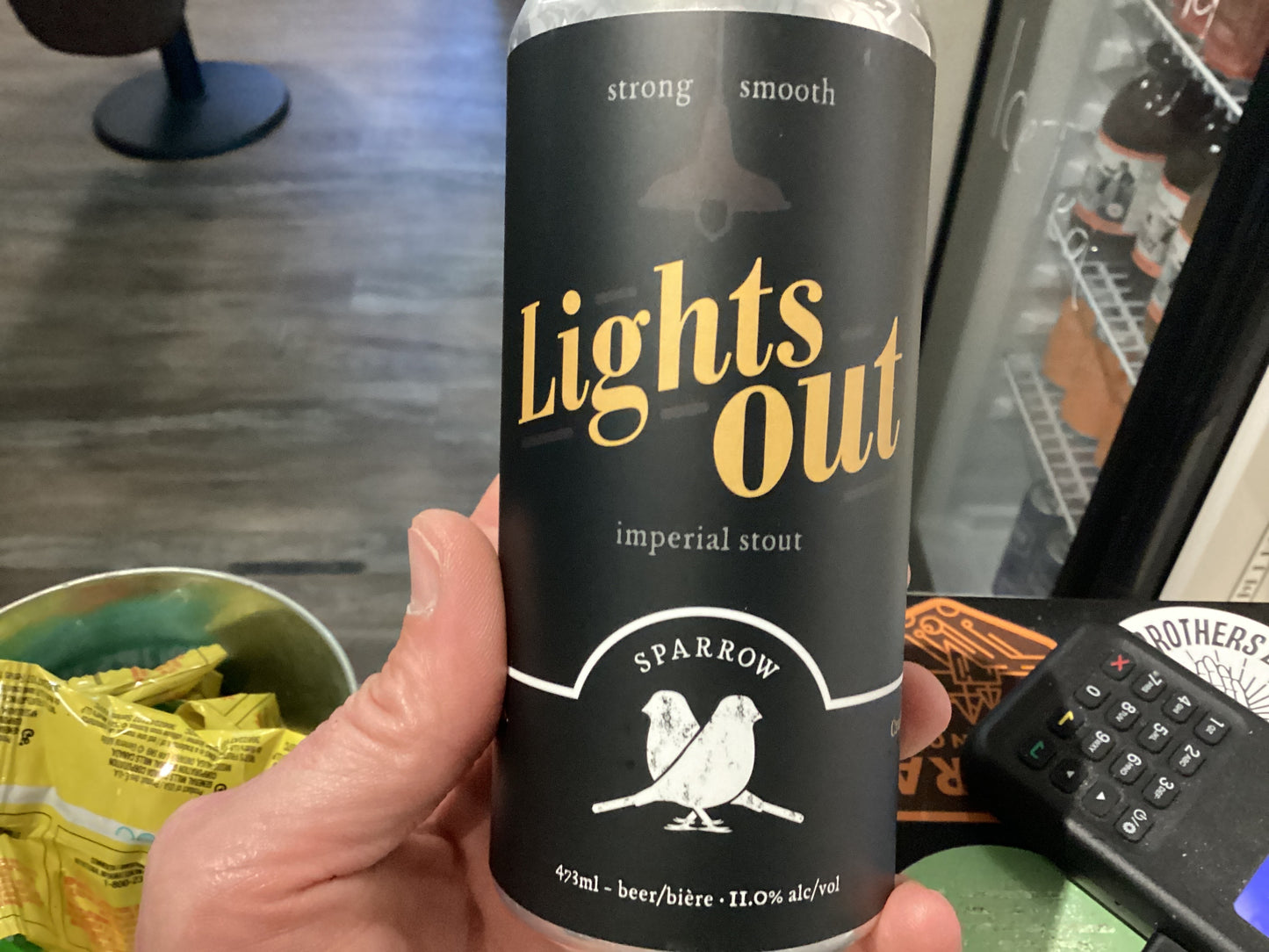SPARROW LIGHTS OUT IMPERIAL STOUT 473 ML
