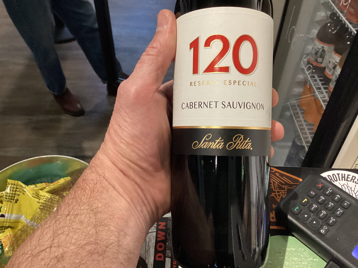 SANTA RITA 120 RESERVA ESPECIAL CAB SAV 750 ML