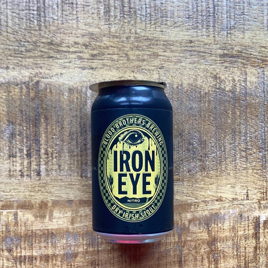 BLOOD BROTHERS BREWING Iron Eye Nitro Irish Stout 355mL