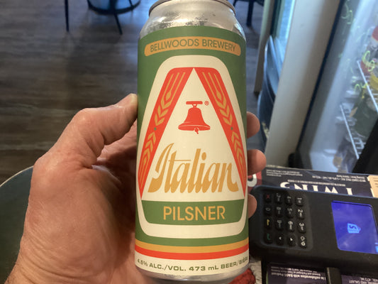 BELLWOODS ITALIAN PILSNER 473 ML