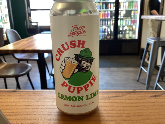 FARM LEAGUE CRUSH PUPPIE LEMON LIME SOUR 473 ML