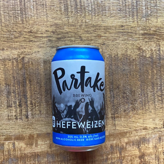 PARTAKE BREWING - NON-ALCOHOLIC - HEFEWEIZEN 355mL