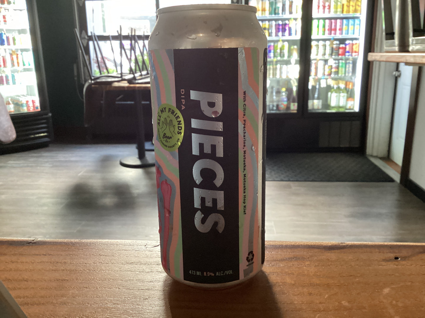 ALL MY FRIENDS/BAD BONES PIECES HAZY DIPA 473 ML