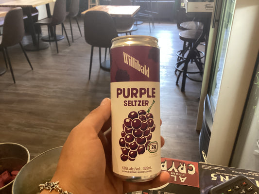 WILLIBALD PURPLE GRAPE SELTZER 355mL