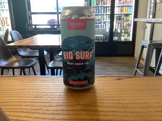 WISHBONE BREWING BIG SURF WEST COAST IPA 473 ML