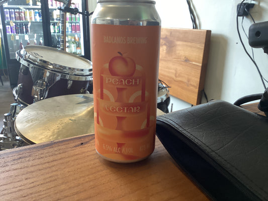 BADLANDS PEACH NECTAR (2026) HAZY IPA 473 ML