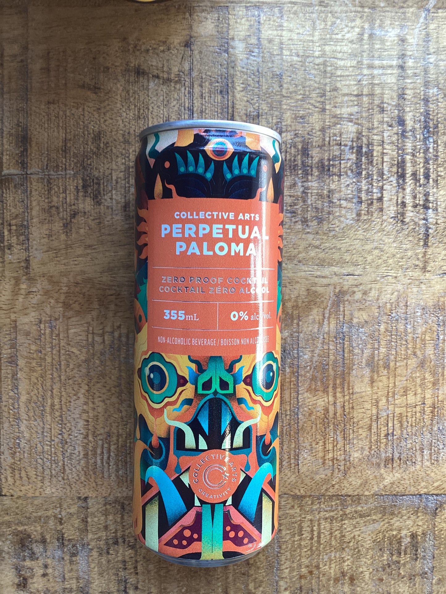 COLLECTIVE ARTS ZERO PROOF PERPETUAL PALOMA NON ALCOHOLIC 355mL