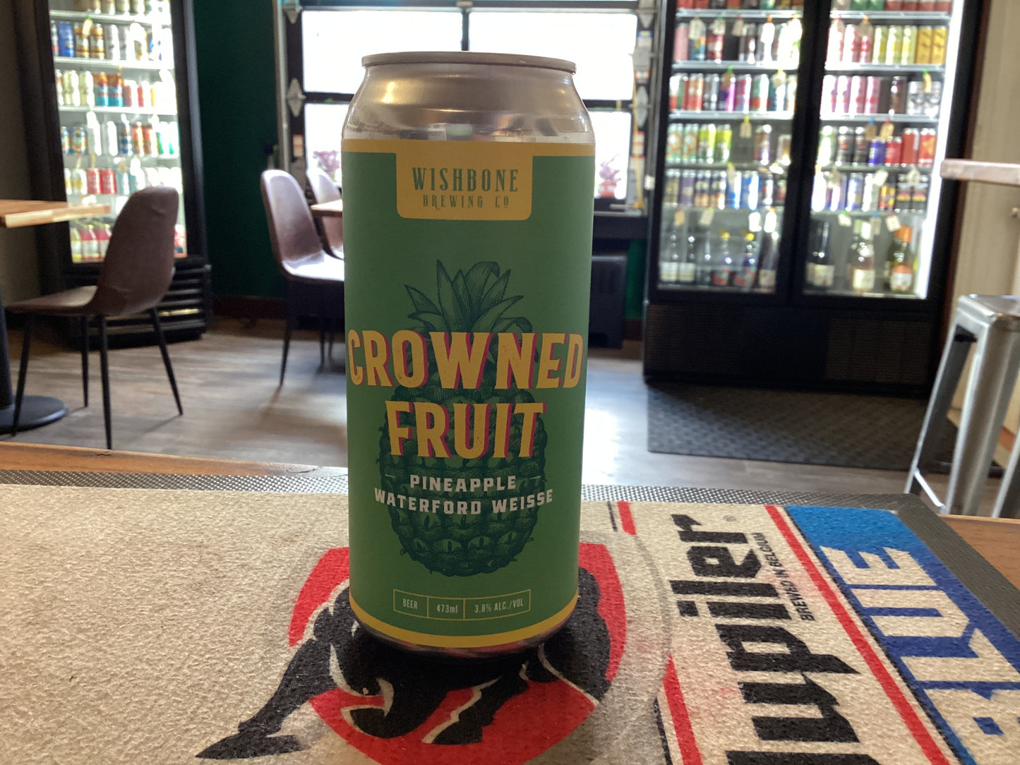 WISHBONE BREWING CROWNED FRUIT PINEAPPLE BERLINER SOUR 473mL