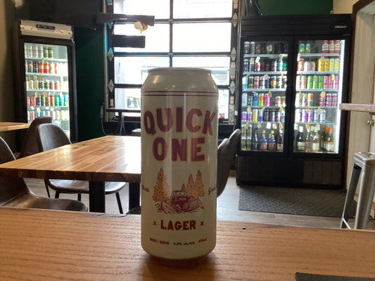 TOWN QUICK ONE LAGER 473mL