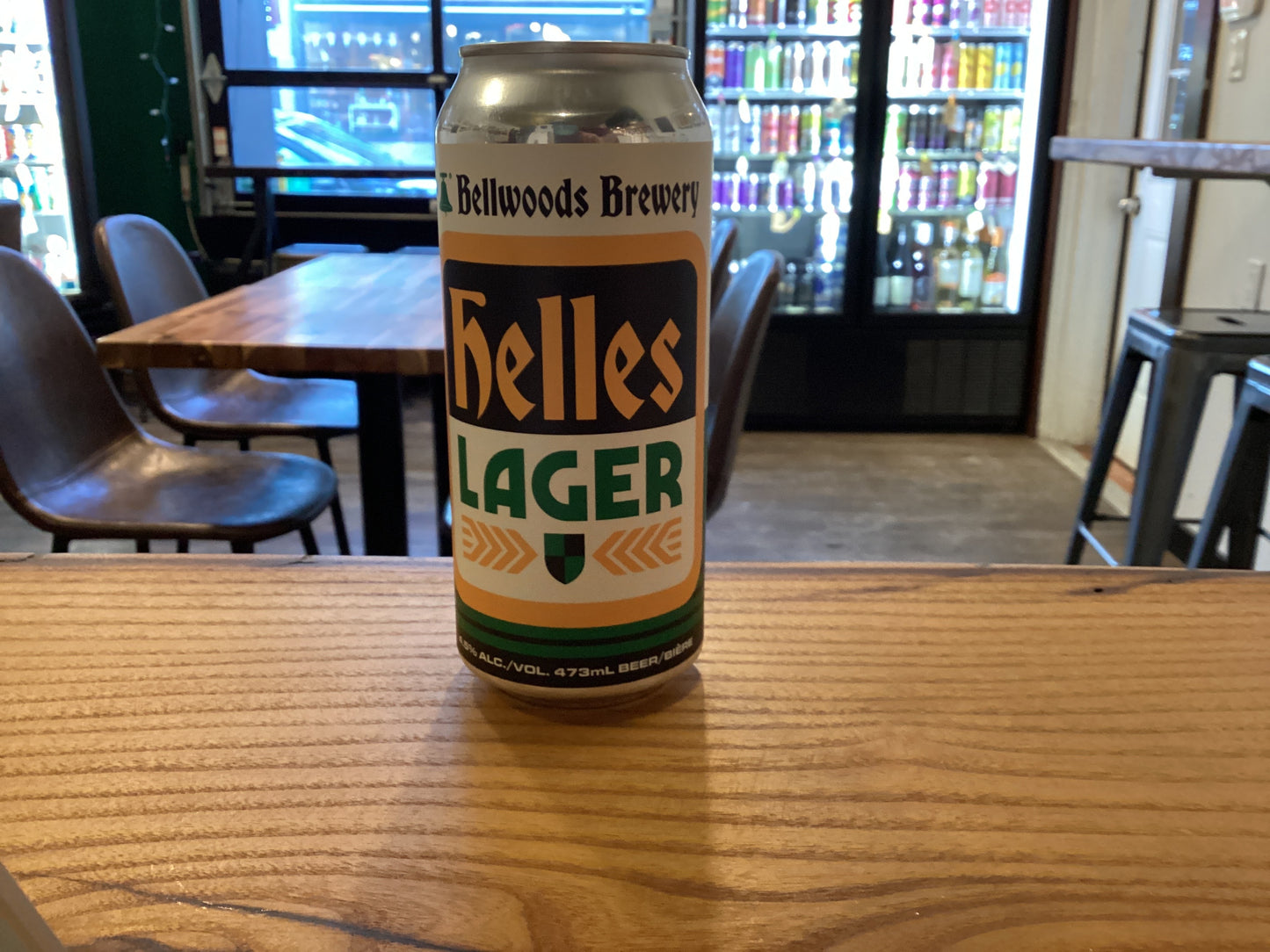 BELLWOODS HELLES LAGER 473 ML