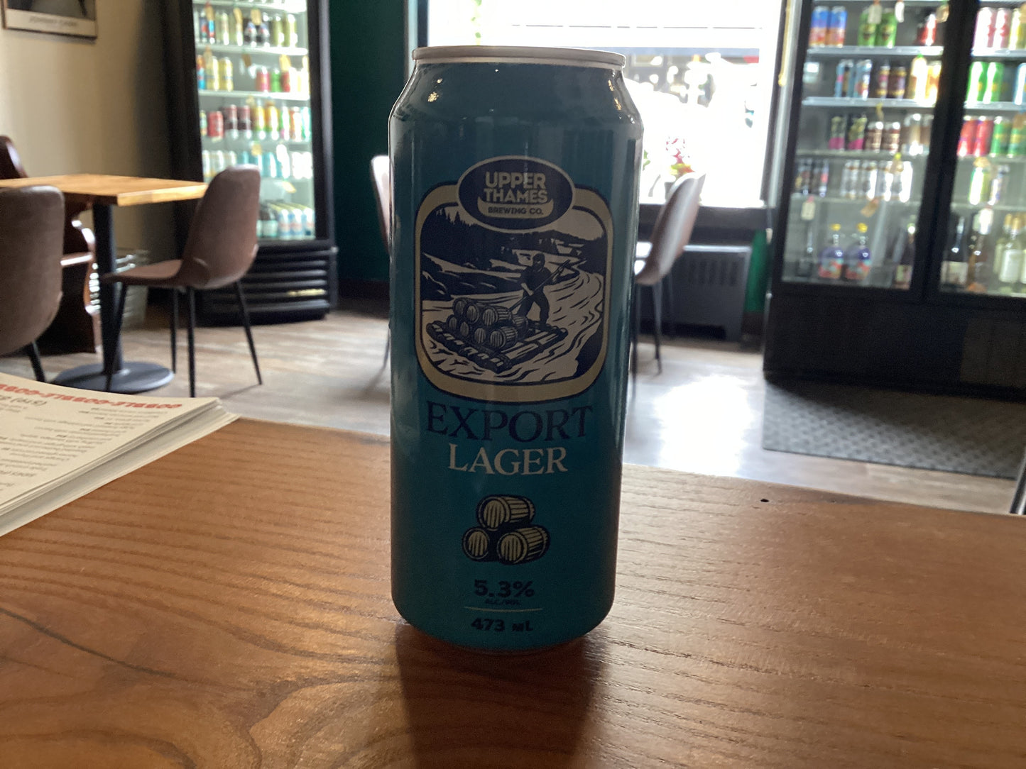 UPPER THAMES EXPORT LAGER 473mL